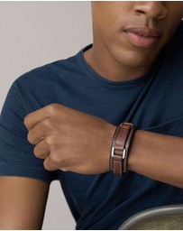 Fossil - Machine Brown Bracelet