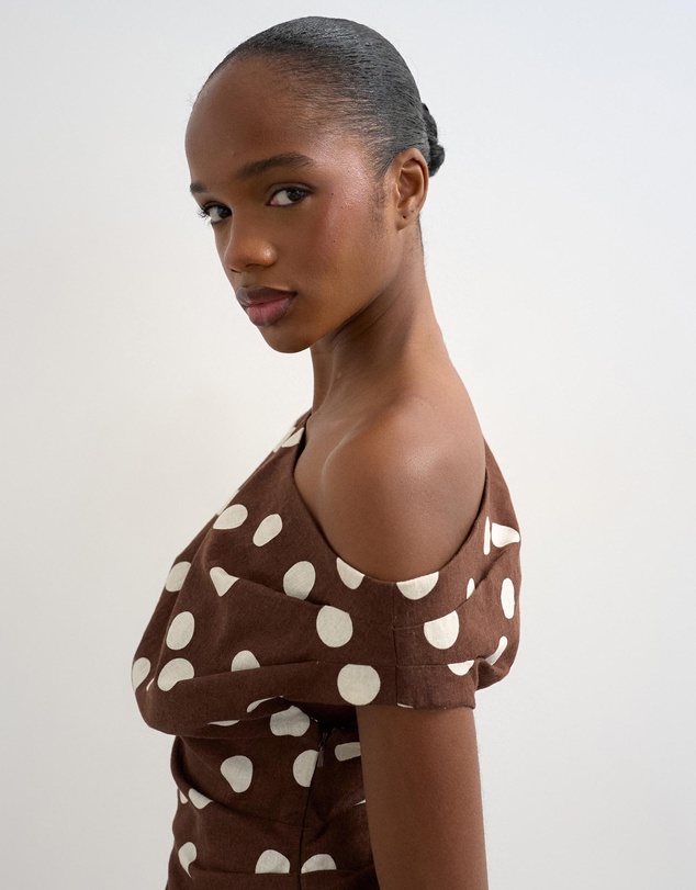 TOPSHOP - Casa Cinched Waist Top