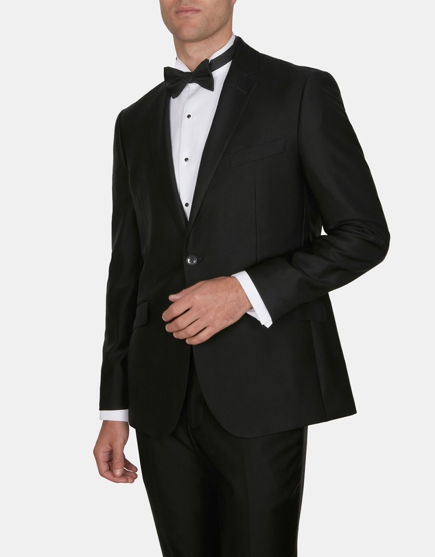 Abelard - Classic Fit Wing Collar Marcella Stud Front Dinner Shirt