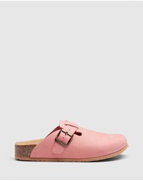 BioNatura - Totti Leather Slides