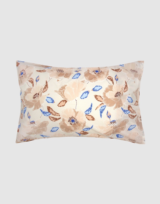 Bambury - Faith Floral Printed Cotton Quilt Cover Set - Reversible
