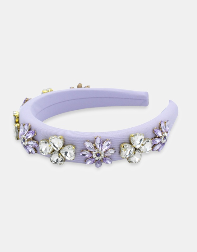 Morgan & Taylor - Gianna Headband in Lilac Purple