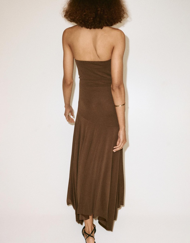 M.N.G - Asymmetric Hem Bandeau Dress