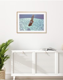 Olive et Oriel - Underwater Love Art Print