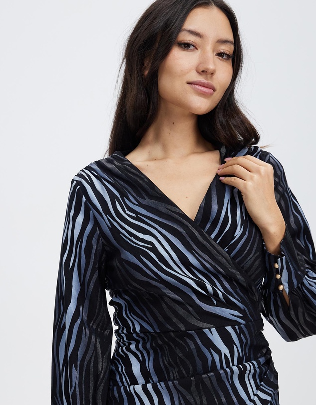 Honey and Beau - Untamed Long Sleeve Dress