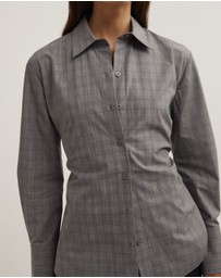 Witchery - Check Tie Shirt