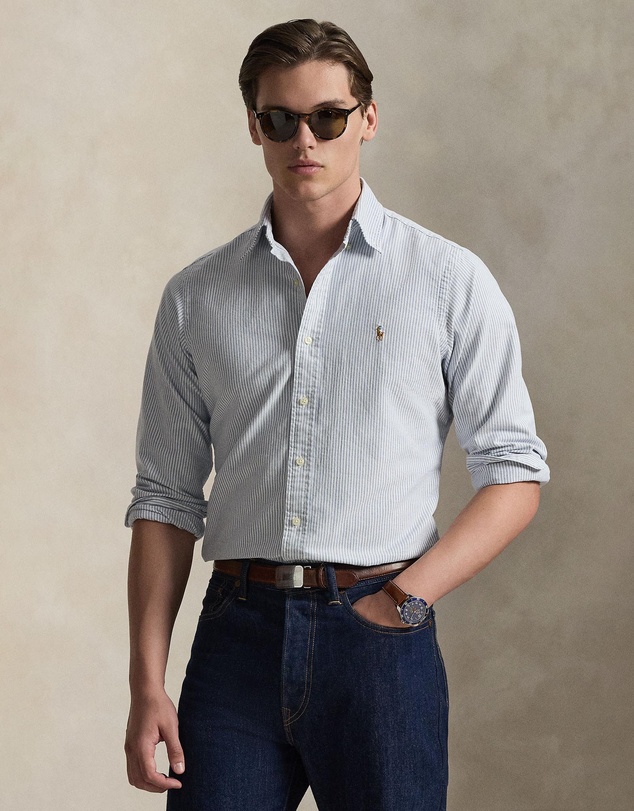Polo Ralph Lauren - Custom Fit Striped Oxford Shirt
