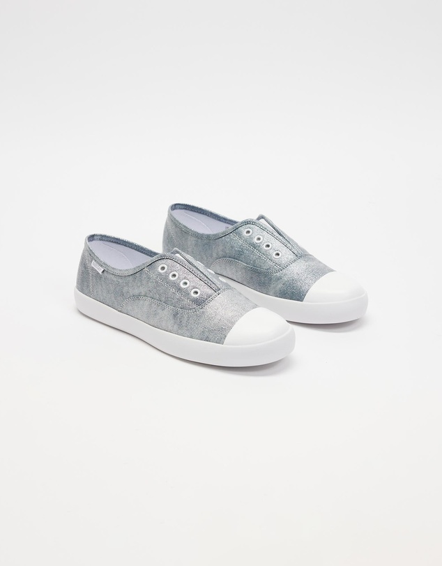 Holster - Lulu Slip-On Sneaker - Denim Shimmer  - Women's