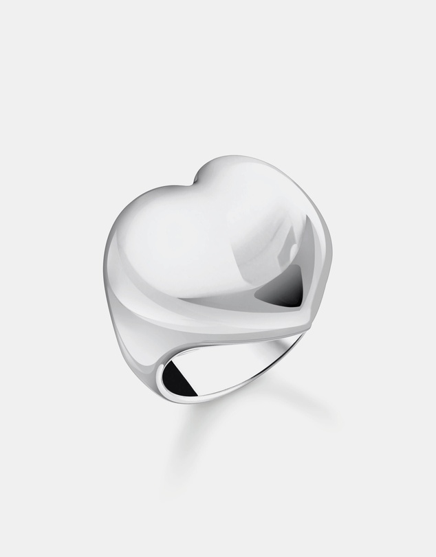 THOMAS SABO - Ring heart-shaped silver
