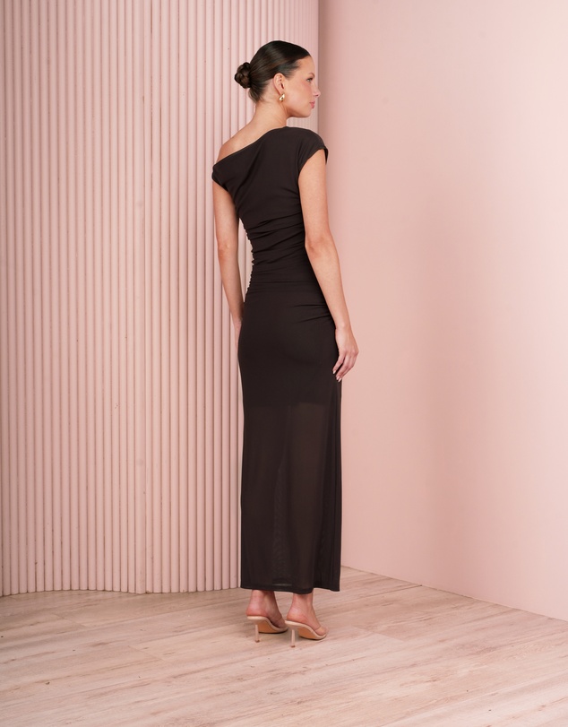 Azzurielle - Zaylia One Shoulder Maxi Dress