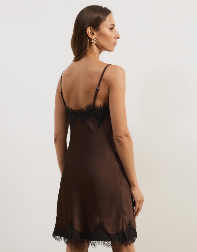 Atmos&Here - Sasha Satin Mini Dress