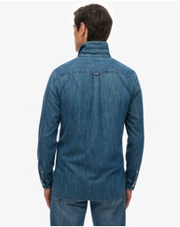 Superdry - Essentials Long Sleeve Denim Shirt