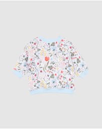 Fox & Finch - Botanica Print Sweatshirt - Babies