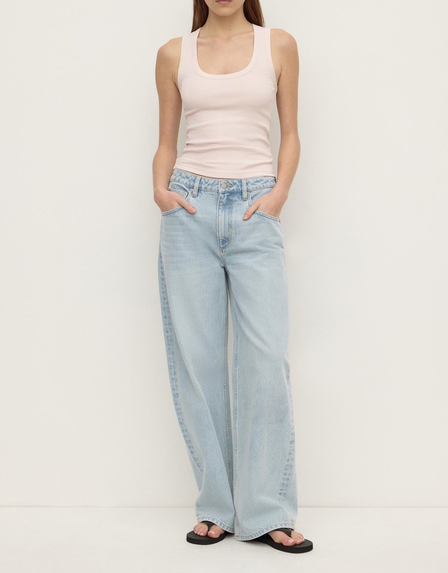 Assembly Label - Robyn Scoop Neck Rib Tank