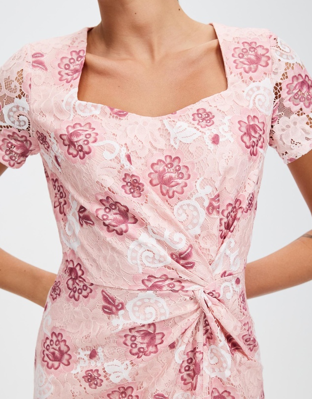 Pink Ruby - Glamerous Twist Dress