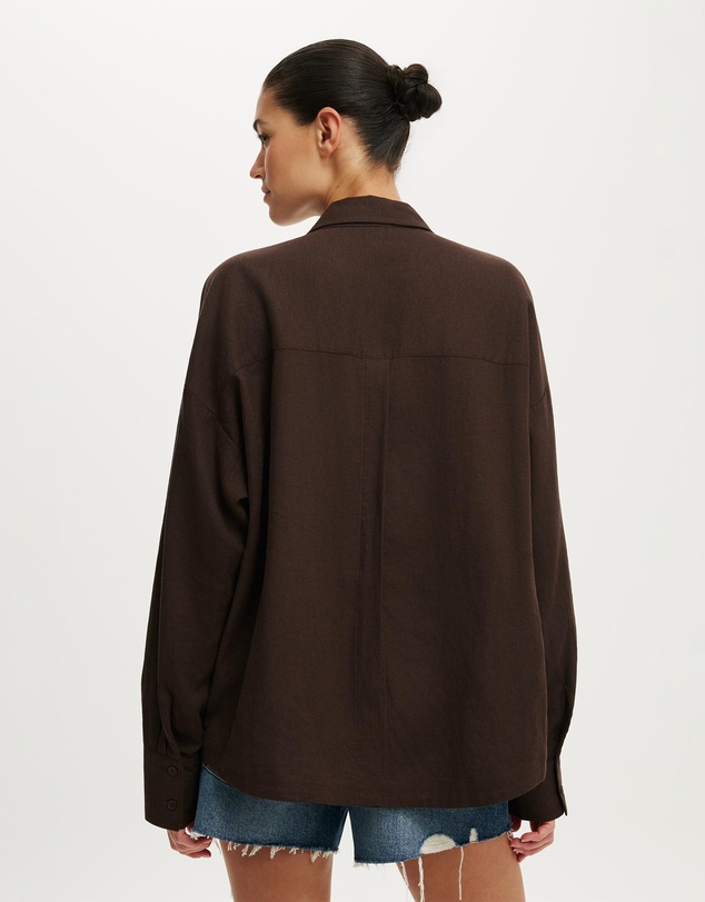 Cotton On - Haven Relaxed Long Sleeve Shirt