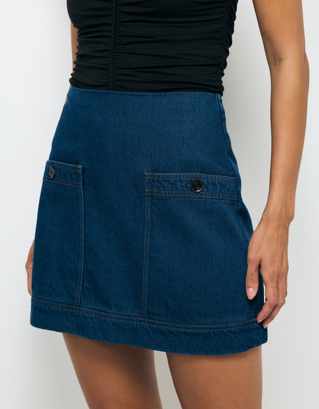 AERE - Elska Denim Mini Skirt