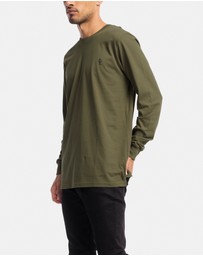 Counter Culture - Cypher Embroidery Long Sleeve Tee