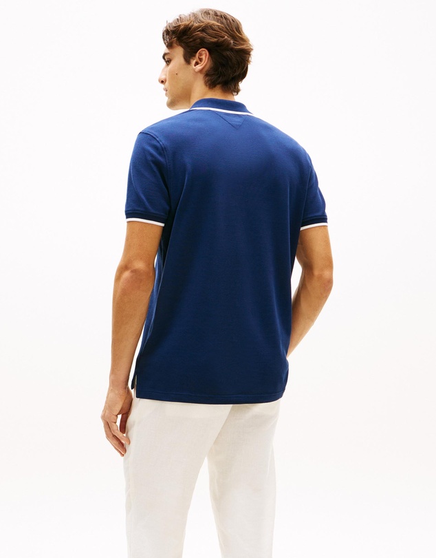 Tommy Hilfiger - Regular Fit Tipped Pique Polo Shirt