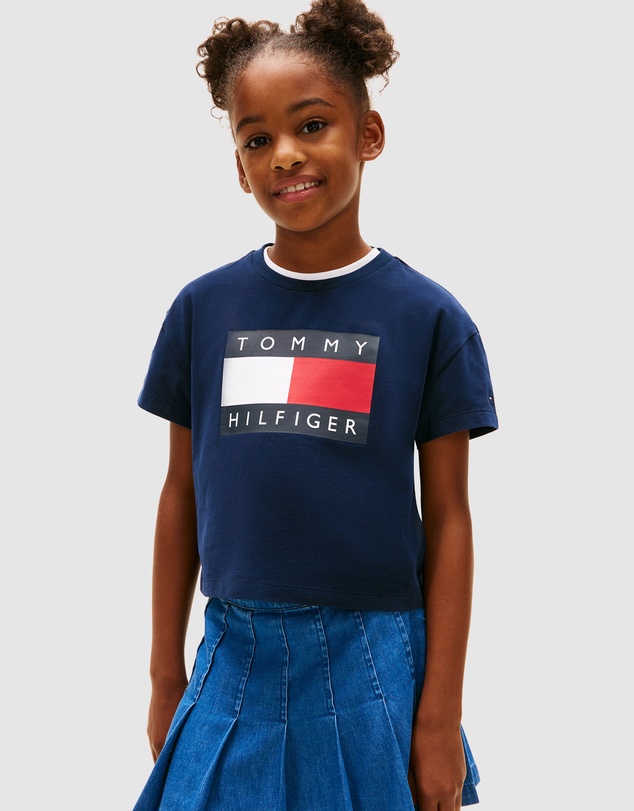 Tommy Hilfiger - Heritage Flag Relaxed T-Shirt - Teens