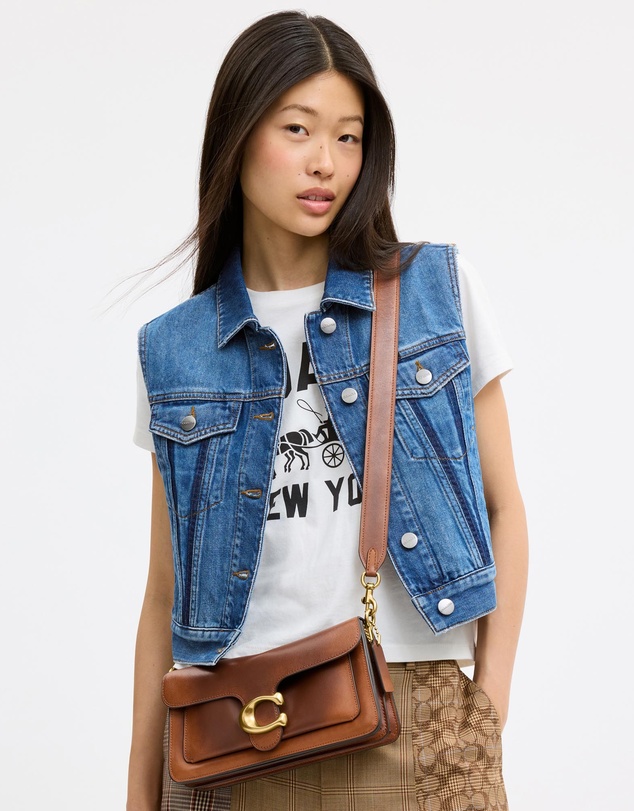 Coach - Soft Tabby Shoulder Bag 26 In Loved Leather