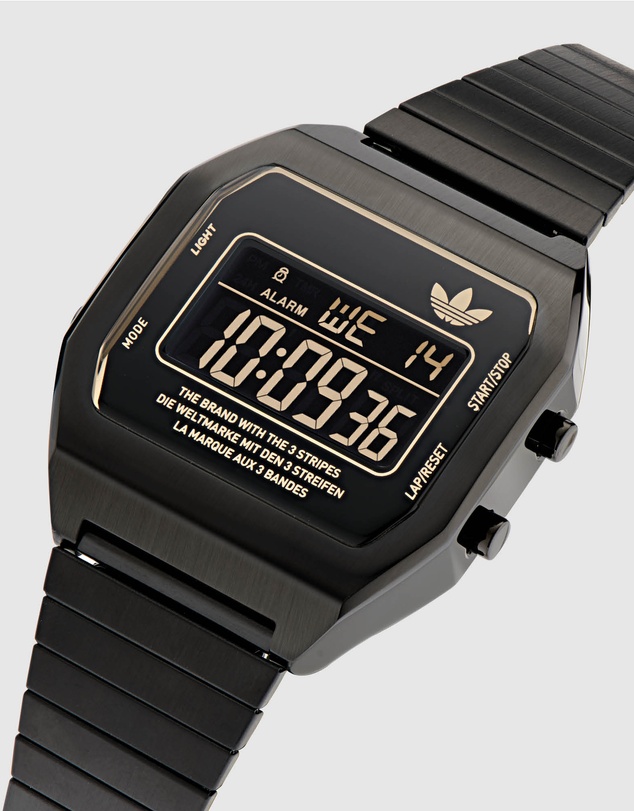 adidas Originals - Digital Two Black Watch