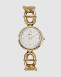 Fossil - Carlie Gold Tone Analogue Watch