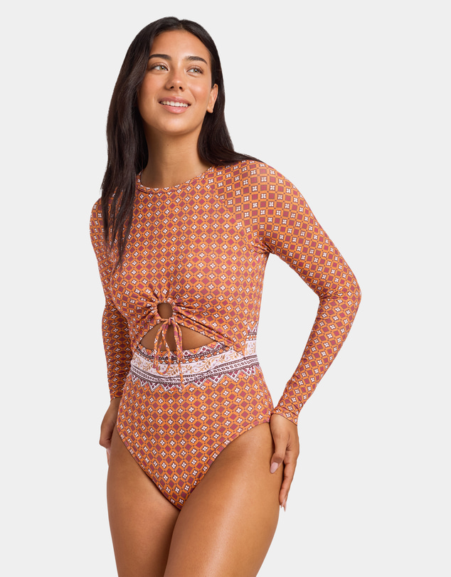 Roxy - Womens Aurora Fashion One Piece Rashguard