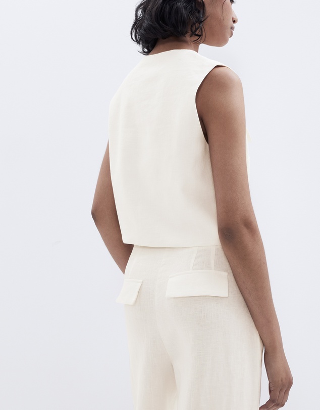 UNISON - Linen Utility Vest