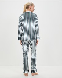 Gingerlilly - Imelda Stripe Satin Set