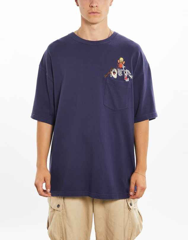 Vintage by The Real Deal - Pre Loved - 1996 Looney Tunes Pocket Tee