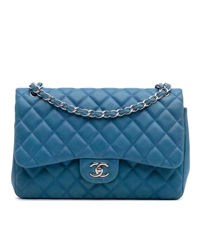 Pre-Loved by Azura Reborn - Pre-Loved Jumbo Classic Caviar Double Flap