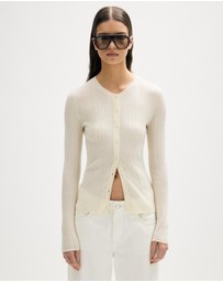 Minima Esenciales - Nori Merino Wool Cardigan