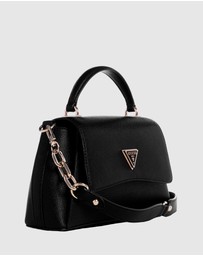 GUESS - Eco Gloriana Top Handle Flap Bag