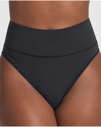 Leonisa - High-Waist Seamless Effect Tummy Control Shaper Thong