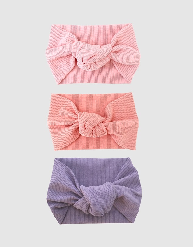 WITH LOVE FOR KIDS - 3 Pack Knot Headband - Babies - Kids
