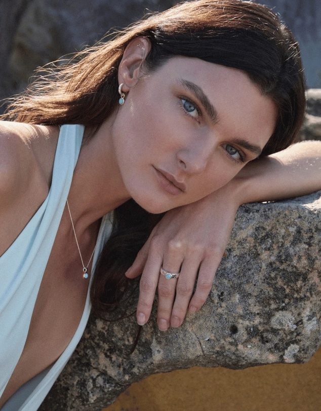 Najo - Solace 2-Tone Amazonite Necklace