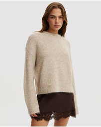 Cotton On - Luxe Crew Neck Sweater