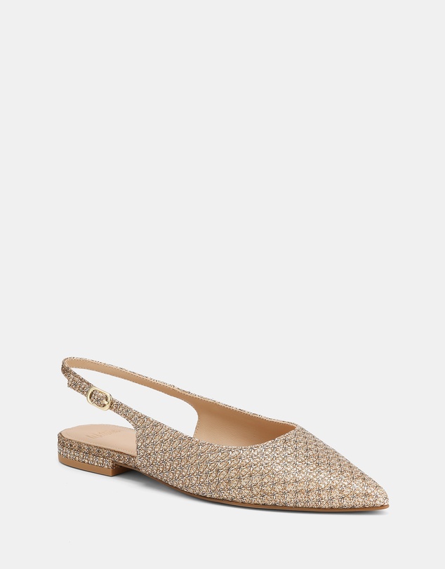 Wittner - Mary Metallic Lurex Slingbacks