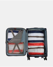 Pierre Cardin - Pierre Cardin 69cm Soft Water-Repellent Medium Suitcase Spinner