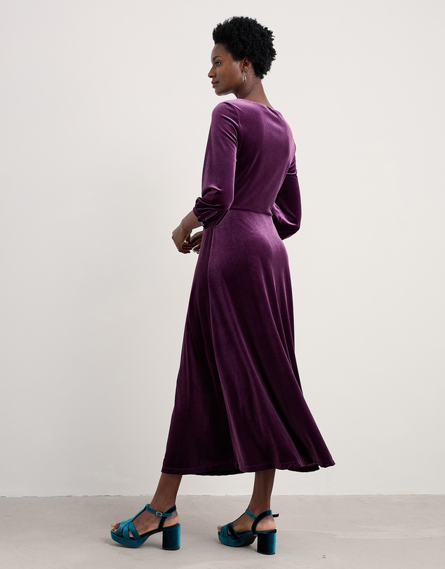 Seasalt - Seasalt Cornwall Purple Oak Cottage Dress