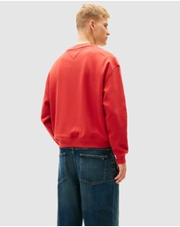 Tommy Jeans - 90s Texture Graphic Crew Sweatshirt