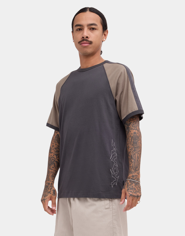 RVCA - Mens Stitch Raglan T-Shirt