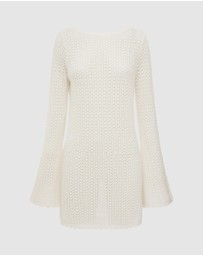 Peony - Pointelle Rosie Mini Dress