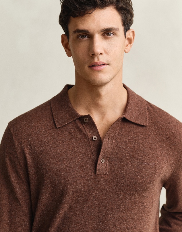Gant - Slub Cotton Linen Polo