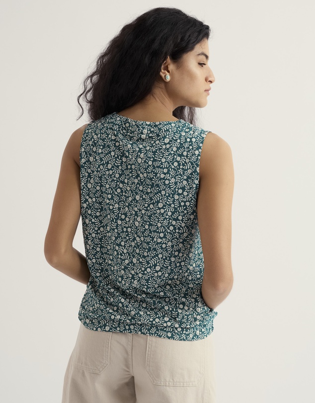Seasalt - Seasalt Cornwall Blue Achilla V-neck Vest