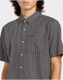 Volcom - Mens Scaller Stone Woves Short Sleeve Shirt