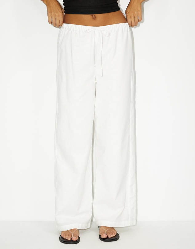 Dazie - Chill Mode Linen Blend Pants