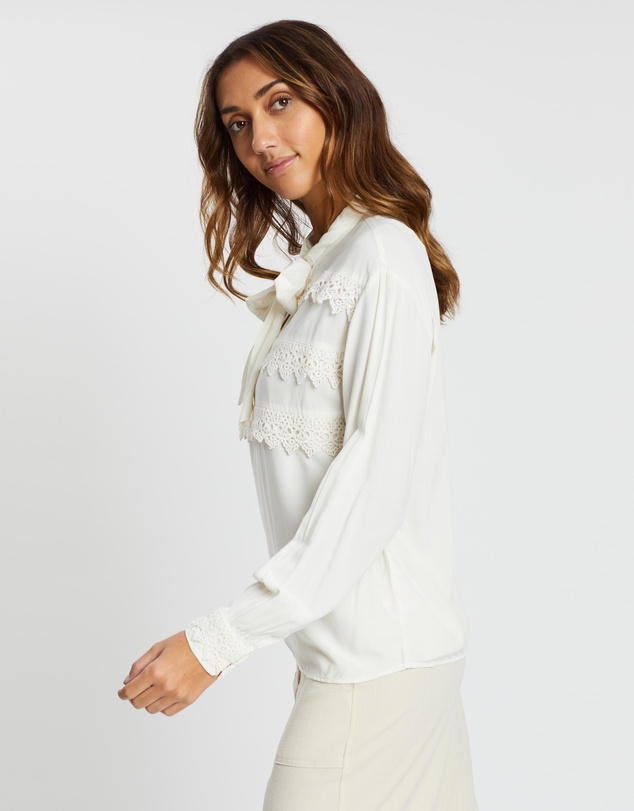 Vero Moda - Mimmi LS Bow Top