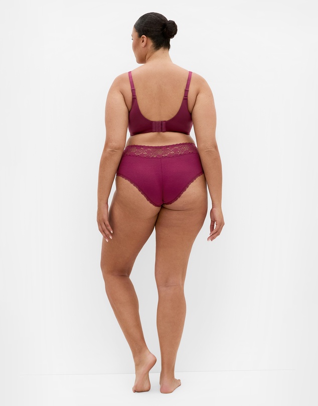 City Chic - Plus size Smooth & Chic T-Shirt Bra - shiraz